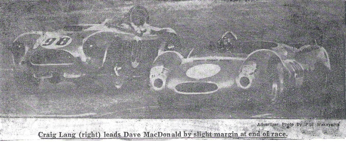Dave MacDonald in Cobra CSX2136 1963 Hawaiian Grand Prix